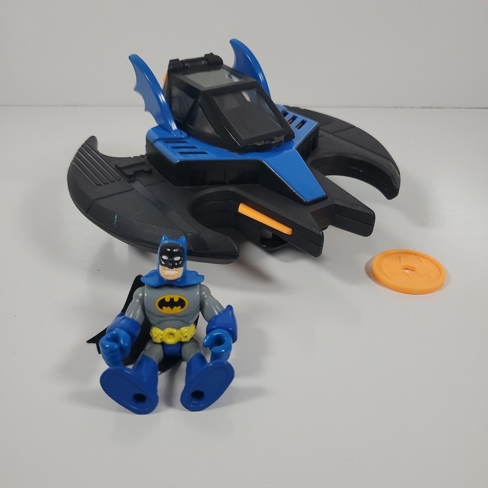 Batman Bat Plane Batwing Fisher Price Imaginext DC - 1 disk
